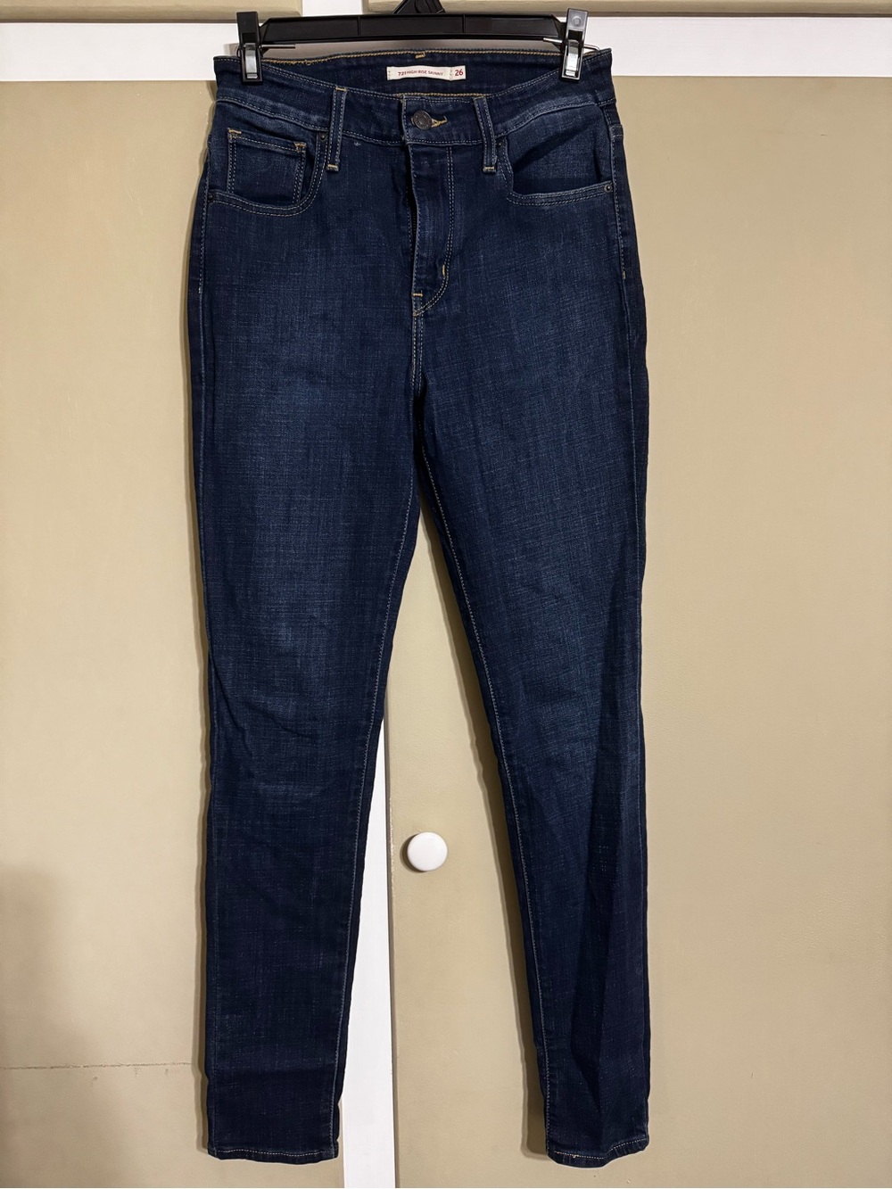 Levi's Dark Indigo Skinny Jeans